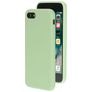 Mobiparts iPhone SE (2022) Siliconen Hoesje Backcover - Pistache Green