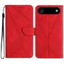 Mobigear Stitch iPhone Air Hoesje Bookcase Portemonnee - Rood
