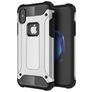 Mobigear Outdoor iPhone XS Hoesje Hardcase Backcover Shockproof - Zilver