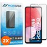 Mobigear Premium Samsung Galaxy A13 4G Glazen Screenprotector - Case Friendly - Zwart (2-Pack)