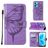 Mobigear Butterfly Realme 9 Pro Plus Hoesje Bookcase Portemonnee - Paars