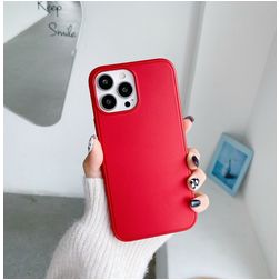 Mobigear Frosted iPhone 13 Pro Hoesje Hardcase Backcover - Rood