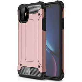 Mobigear Outdoor iPhone 11 Hoesje Hardcase Backcover Shockproof - Roségoud
