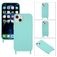 Mobigear Lanyard iPhone 14 Siliconen Hoesje met koord - Turquoise