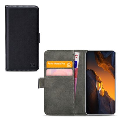 Mobilize Classic Gelly Wallet POCO F5 Hoesje Bookcase Portemonnee - Zwart