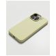 Nudient Base iPhone 15 Pro Max Siliconen Hoesje Backcover - Pale Yellow