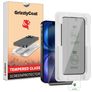 GrizzlyCoat AlignPro AntiSpy iPhone 16 Plus Glazen Screenprotector Privacy - Case Friendly + Installatie Frame