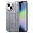 Mobigear Rugged Shield iPhone 14 Plus Hoesje Flexibel TPU Backcover Shockproof - Grijs