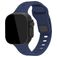Mobilize Sports Siliconen Apple Watch Bandje Druksluiting - 49/46/45/44 mm - Blauw