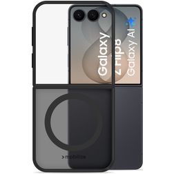 Mobilize Hybrid Samsung Galaxy Z Flip 8 MagSafe Hoesje Hardcase Backcover Shockproof - Zwart