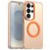 Mobigear Shockproof Samsung Galaxy S26 Ultra MagSafe Hoesje Hardcase Backcover - Oranje