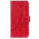 Mobigear Basic POCO F2 Pro Hoesje Bookcase Portemonnee - Rood