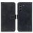 Mobigear Croco Samsung Galaxy S21 FE Hoesje Bookcase Portemonnee - Zwart