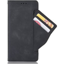 Mobigear Slide Wallet POCO F4 GT Hoesje Bookcase Portemonnee - Zwart