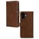 Mobilize Wallet iPhone 16 Hoesje Echt Leer Bookcase Portemonnee - Bruin