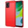 Mobigear Brushed Slim Motorola Moto E13 Hoesje Flexibel TPU Backcover - Rood