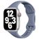 Mobigear Sport Slim Siliconen Apple Watch Bandje Druksluiting - 49/46/45/44 mm - Lavendel