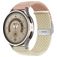Mobigear Braided Dual Nylon Smartwatch Bandje Klemsluiting - Universeel 22 mm connector - Roze / Sterrenlicht