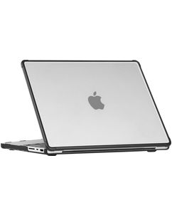 Mobigear Matte Ultra MacBook Pro 16 Inch (2021-2026) Hoes Hardshell Laptopcover MacBook Case - Zwart - Model A2485 / A2780 / A2991 / A3186 / A3428 / A3429