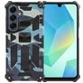 Mobigear Armor Stand Samsung Galaxy A16 Hoesje Hardcase Backcover Shockproof met Standaard - Blauw