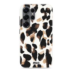 MIO Samsung Galaxy S25 Ultra MagSafe Hoesje Hardcase Backcover - Leopard