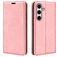 Mobigear Retro Slim Samsung Galaxy S24 FE Hoesje Bookcase Portemonnee - Roze