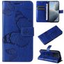 Mobigear Butterfly Xiaomi 14T Hoesje Bookcase Portemonnee - Blauw