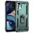 Mobigear Armor Ring Motorola Moto G22 Hoesje Hardcase Backcover Shockproof met Ringhouder - Groen
