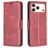 Mobigear Excellent iPhone 17 Pro Hoesje Bookcase Portemonnee - Rood