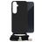 Mobilize Lanyard Gelly Samsung Galaxy A35 Flexibel TPU Hoesje met koord - Zwart