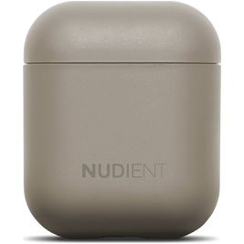 Nudient Thin Apple AirPods 1 Hardcase Hoesje - Clay Beige