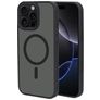 Mobiparts Hardcover iPhone 16 Pro Max MagSafe Hoesje Hardcase Backcover - Satin Black
