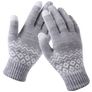 Mobigear Stretch Touchscreen Handschoenen - One-Size - Grijs