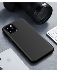 Mobigear Bio iPhone 11 Hoesje Eco Friendly Backcover - Zwart