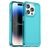 Mobigear Crystal iPhone 15 Pro Hoesje Flexibel TPU Backcover - Blauw