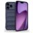 Mobigear Bumpy iPhone 17 Pro Max Hoesje Flexibel TPU Backcover - Donkerblauw