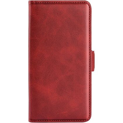 Mobigear Slim Magnet TCL 20 SE Hoesje Bookcase Portemonnee - Bruin