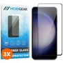 Mobigear Premium Samsung Galaxy S23 FE Glazen Screenprotector - Case Friendly - Zwart (3-Pack)