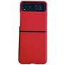 Mobigear Excellent Motorola Razr 40 Hoesje Hardcase Backcover - Rood
