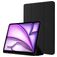 Mobigear Tri-Fold Gel iPad Air 13 Inch (2024) Hoes TPU,Kunstleer Bookcase + Stylus Houder - Zwart