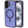 Mobiparts Hardcover iPhone 16 Plus MagSafe Hoesje Hardcase Backcover - Satin Purple