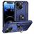 Mobigear Armor Ring iPhone 15 Hoesje Hardcase Backcover Shockproof met Ringhouder - Blauw
