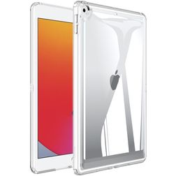 Mobigear Crystal iPad 7 (2019) Hardcase Backcover - Transparant / Wit