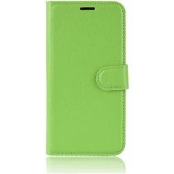 Mobigear Classic Samsung Galaxy A51 Hoesje Bookcase Portemonnee - Groen