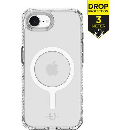 ITSKINS Level 2 HybridMagFrost R iPhone 17e MagSafe Hoesje Hardcase Backcover Shockproof - Zwart