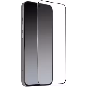 SBS Full Cover iPhone 14 Pro Glazen Screenprotector - Case Friendly - Zwart