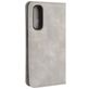 Mobigear Retro Slim OPPO Reno 3 Pro Hoesje Bookcase Portemonnee - Grijs