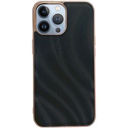 Mobigear Wavy iPhone 14 Pro Max Hoesje Hardcase Backcover - Zwart
