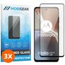 Mobigear Premium Motorola Moto G32 Glazen Screenprotector - Case Friendly - Zwart (3-Pack)