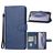 Mobigear Wallet iPhone 16 Pro Hoesje Bookcase Portemonnee - Blauw